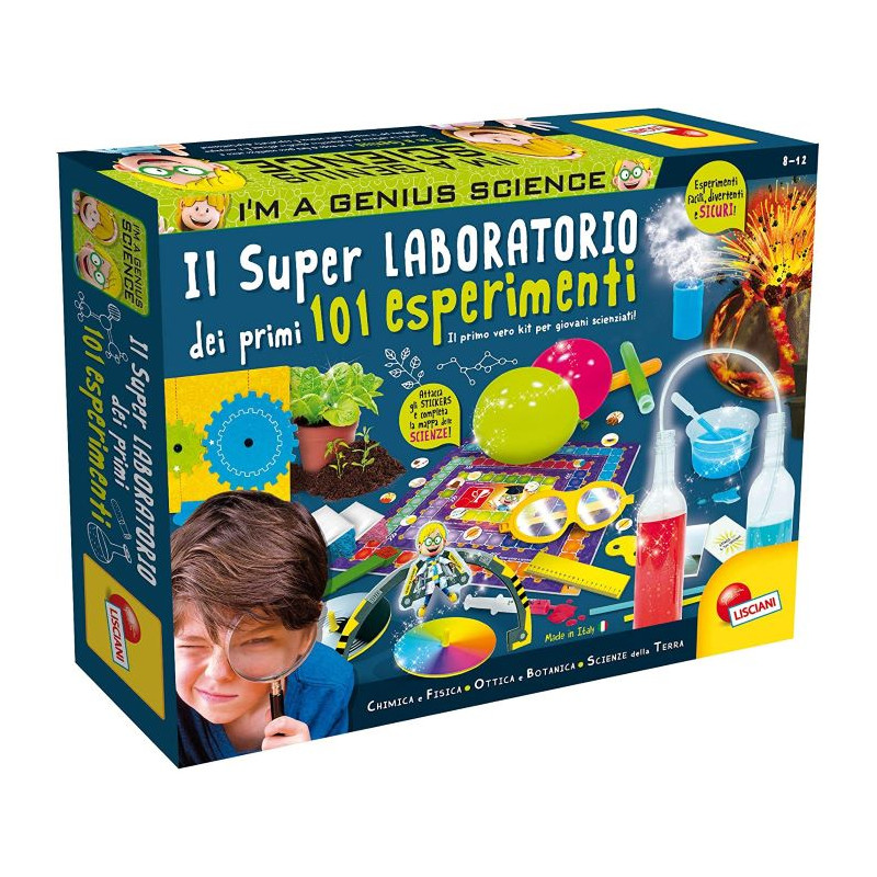 Lisciani Giochi  Super Laboratorio dei Primi 101 Esperimenti