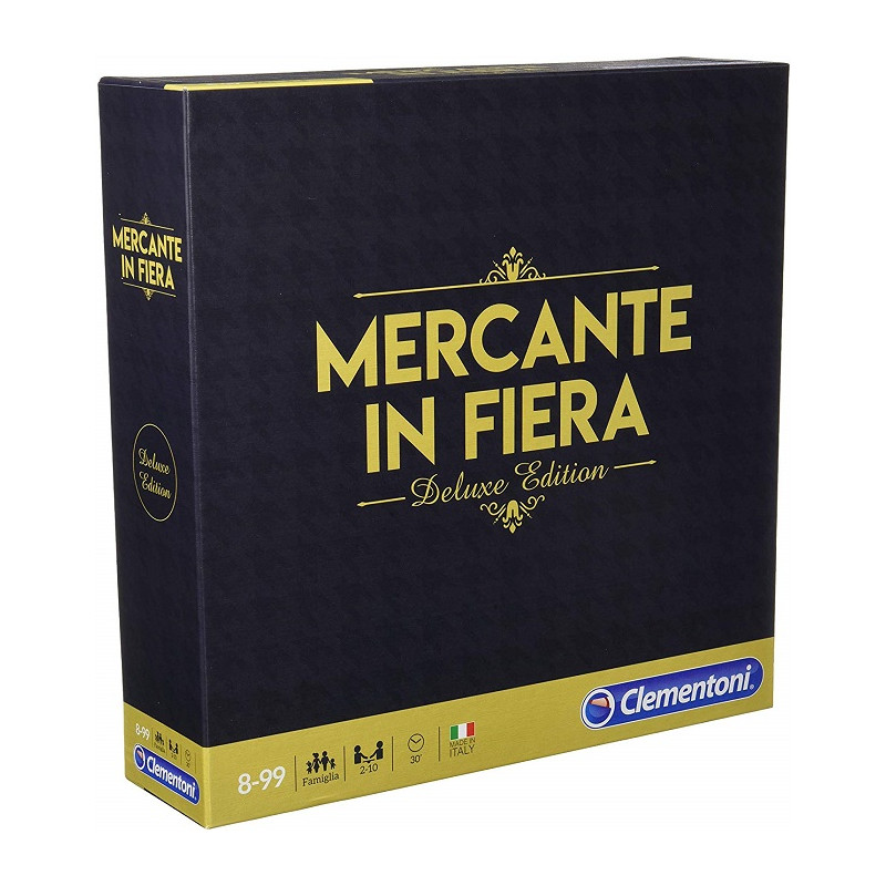 Clementoni Mercante in Fiera Deluxe Edition Giochi da Tavolo CLEMEN