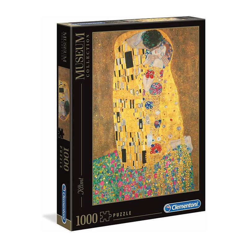 Clementoni 31413 Klimt Il Bacio Museum Collection Puzzle 1000 Pezzi