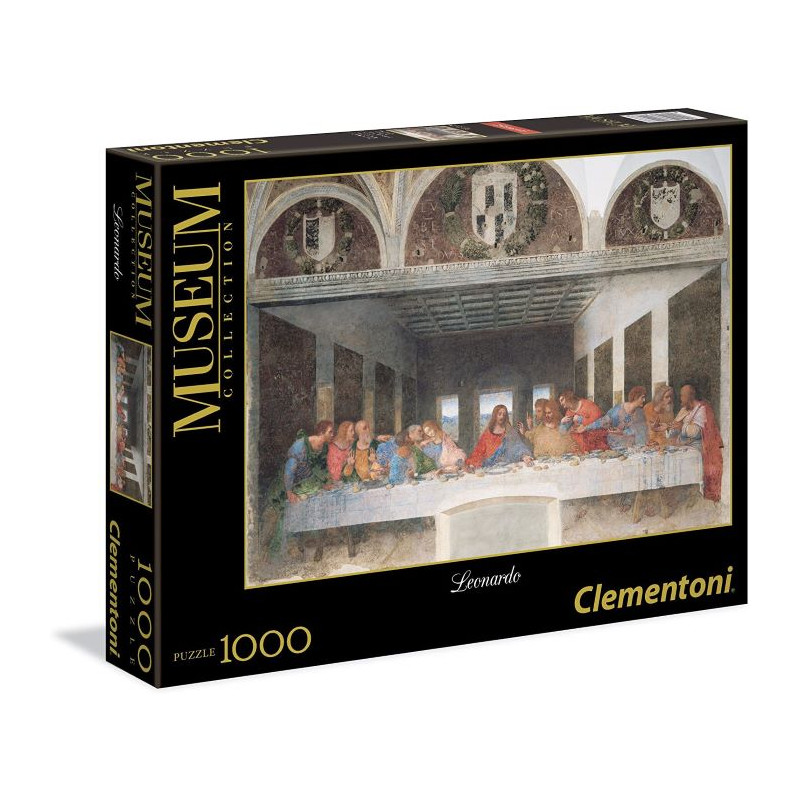 Clementoni Leonardo Cenacolo Museum Collection Puzzle 1000 Pezzi