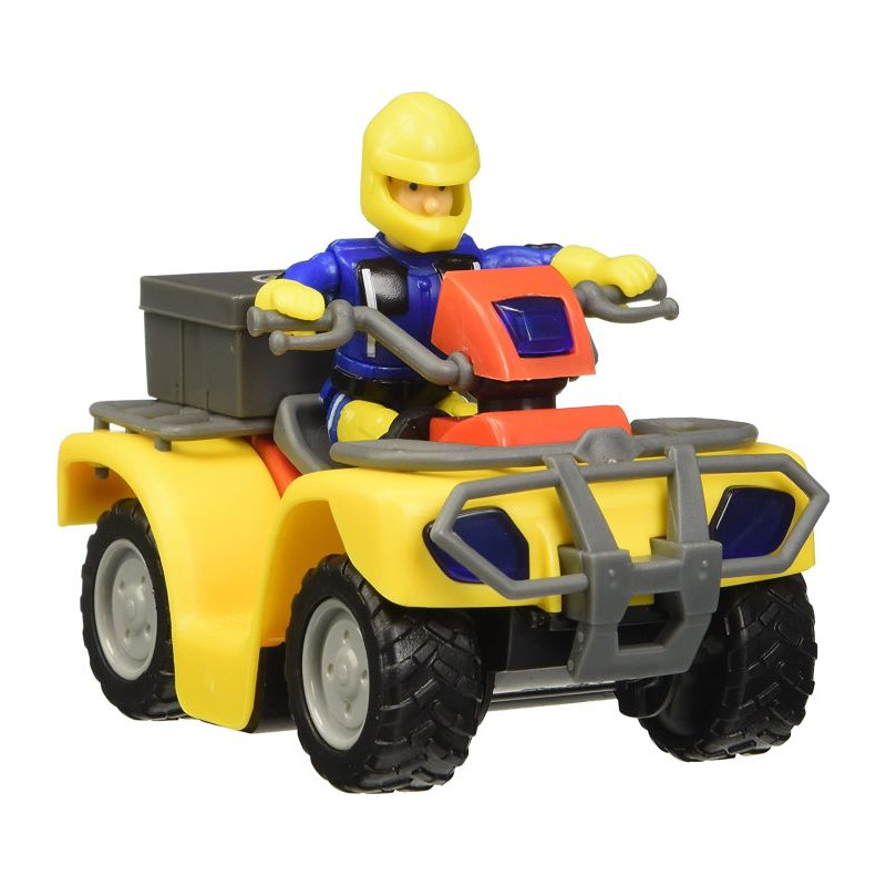 Simba Toys Pompiere Quad Mercury con Personaggio Sam