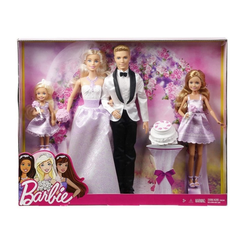 Mattel Barbie Ken Matrimonio Romantico set Sposi