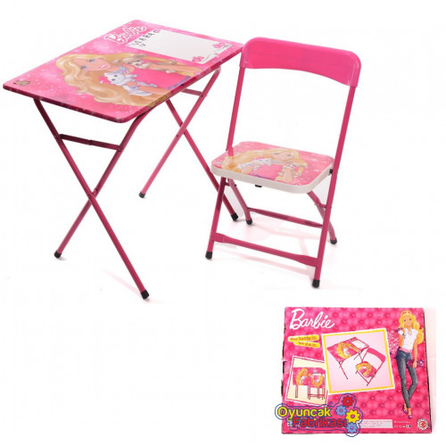 Aziamor Tavolo con sedia per bambina Barbie