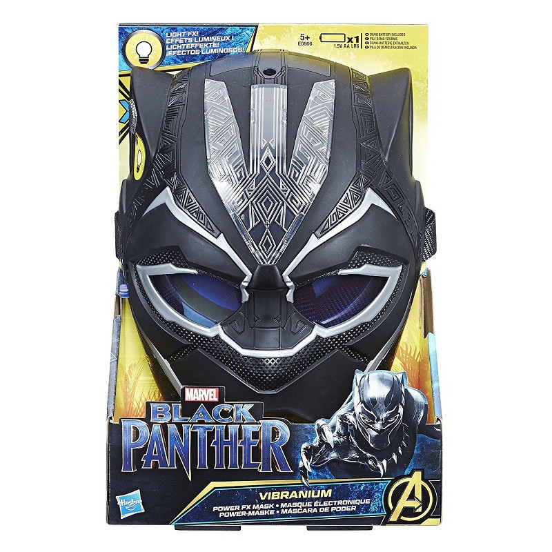 Hasbro Marvel Avengers - Black Panther Maschera Deluxe, E0866EU4