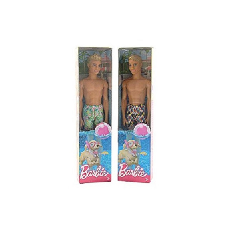 Barbie Ken Beach con Costume Stampato