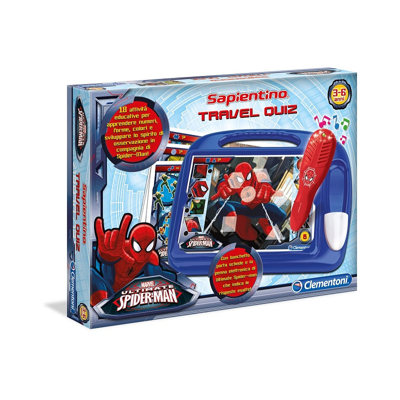 Clementoni 13269 - Travel Quiz Spiderman