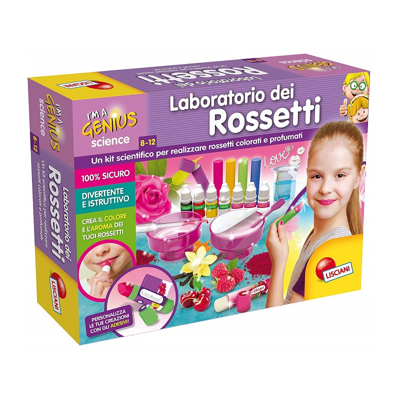 Lisciani 66872 I'm a Genius Laboratorio dei Rossetti