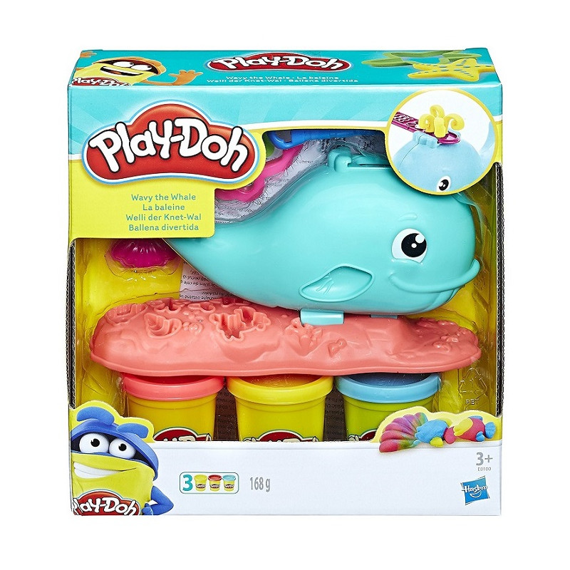 Hasbro E0100EU4 Play-Doh La Balena Colorata