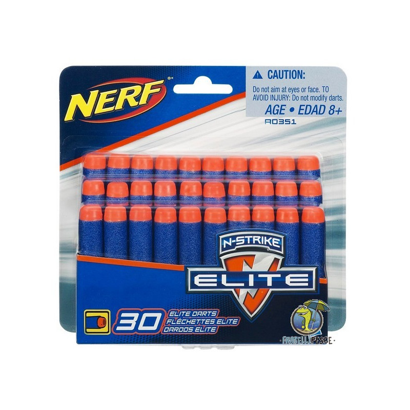 Nerf - 30 Dardi Elite Refill Colpi Pistola Accessori
