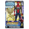 Hasbro Marvel Avengers Infinity War Iron Spider Titan Hero Personaggio 30 cm