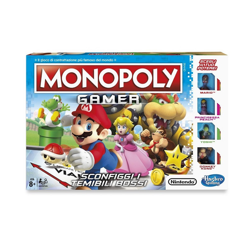 Hasbro Monopoly Gamer Mario Bross