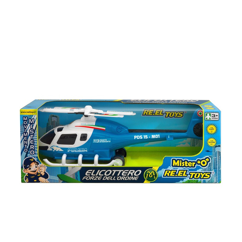 Reel Toys 0387 polizia modello di elicottero