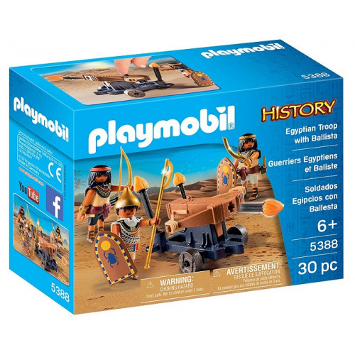 Playmobil 5388 Truppe Egiziane con Catapulta Ballista