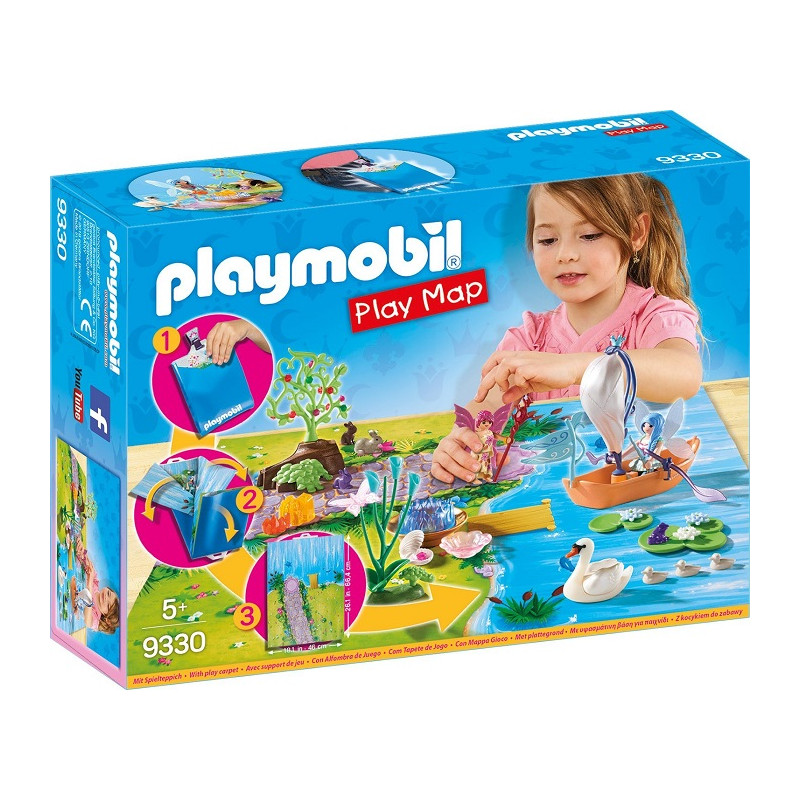 Playmobil 9330 Play Map Lago delle Fate