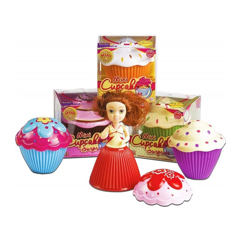 Bambola Cupcake Mini Modelli A Scelta Assortiti con 6 Profumazioni