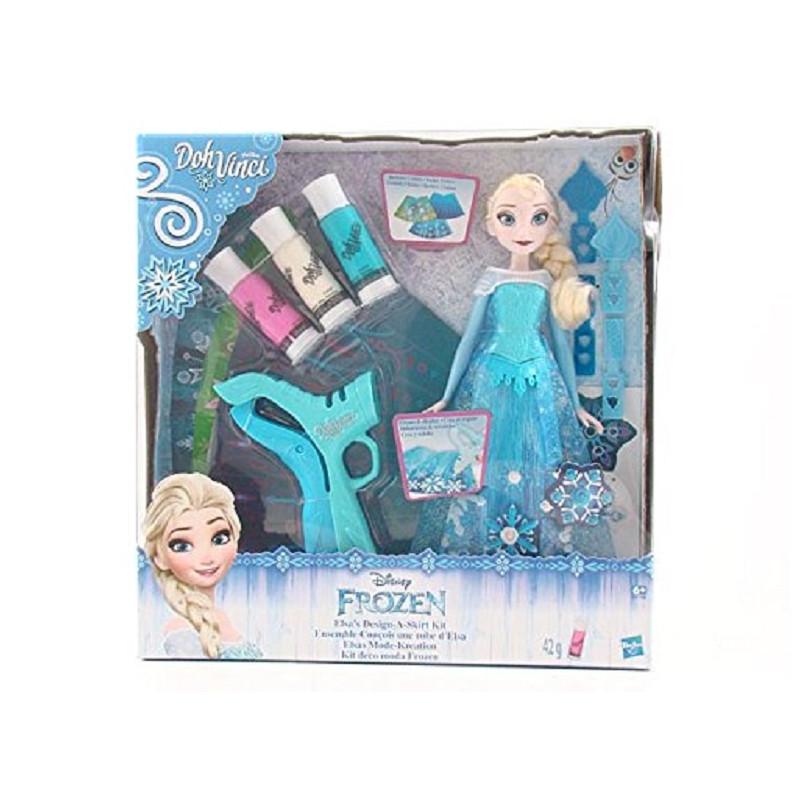 Hasbro Doh vinci B6167 Frozen Bambola da decorare Modelli Assortiti