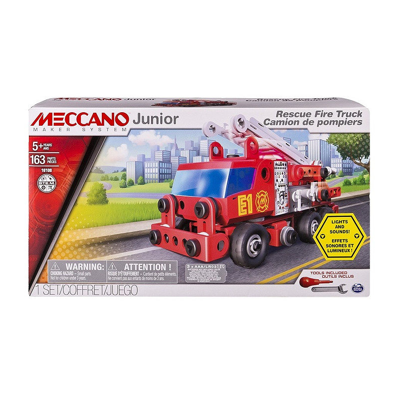 Meccano Set Costruzioni Junior Camion Pompieri 6028420