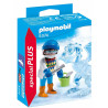 Playmobil 5374 Artista con Scultura di Ghiaccio Colore Blu