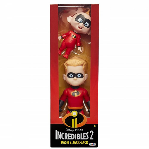 Jakks Pacific Disney Pixar Incredibili 2 Personaggi Flash e Jack Jack