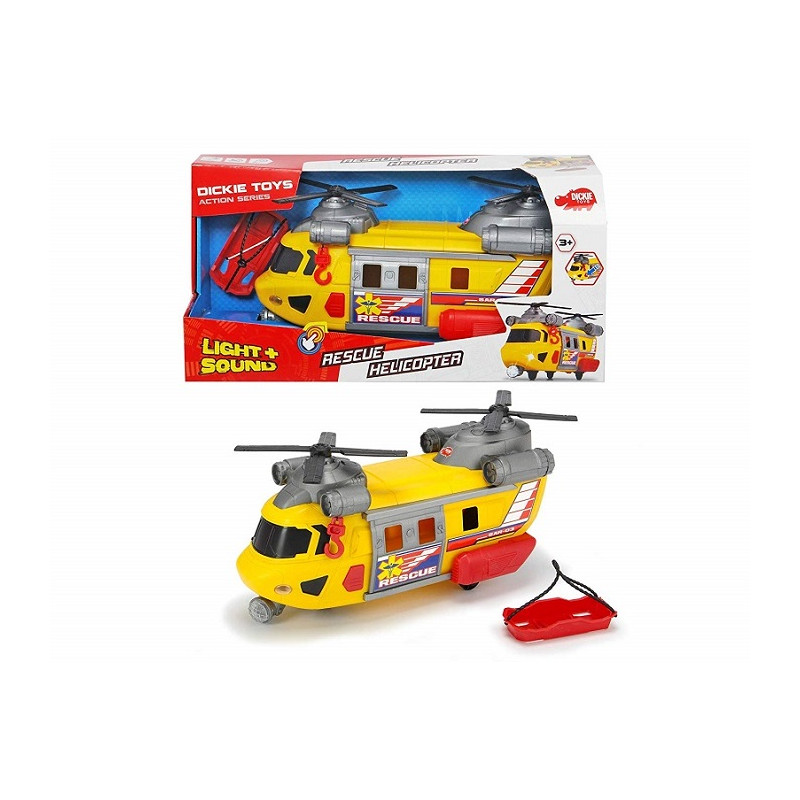Simba Dickie Rescue Helicopter Modellino Elicottero Di Salvataggio