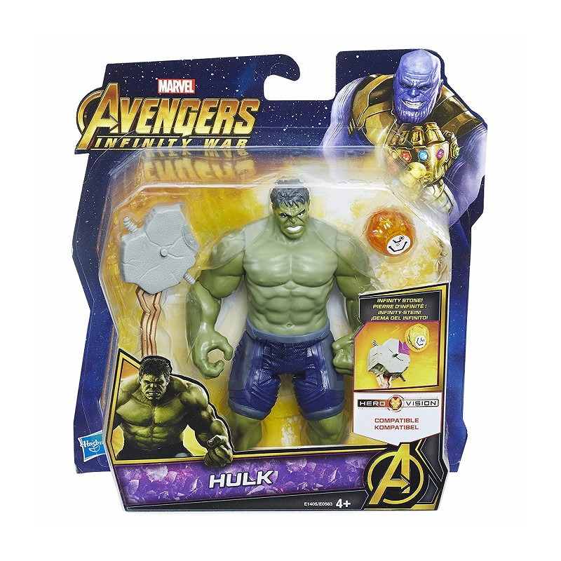 Avengers E1405EL2 War Hulk con Infinity Stone Figure