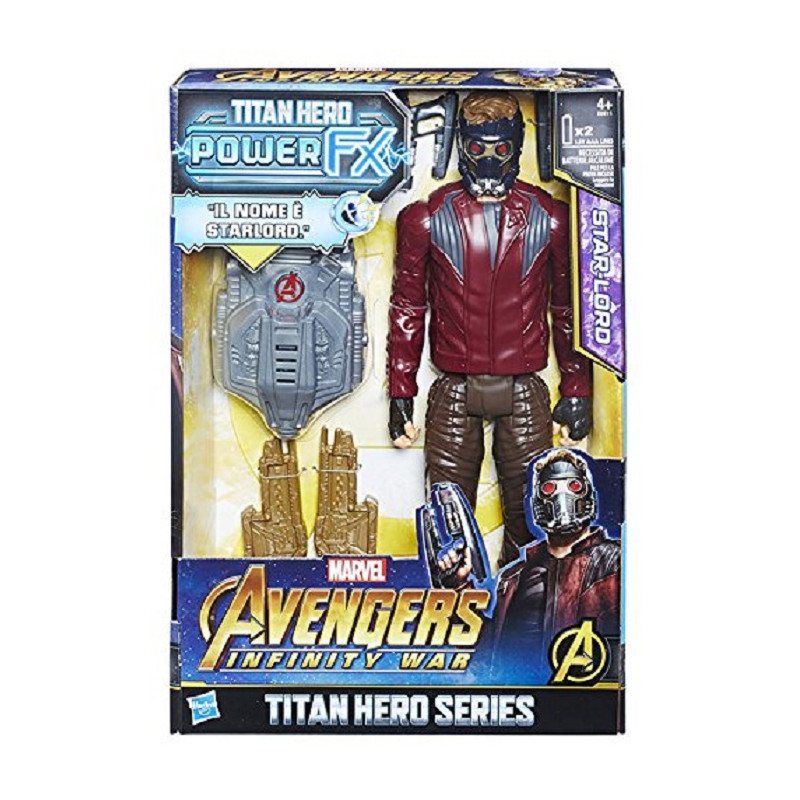 Avengers E0611103 Infinity War Star Lord Titan Hero Power FX Personaggio 30 cm