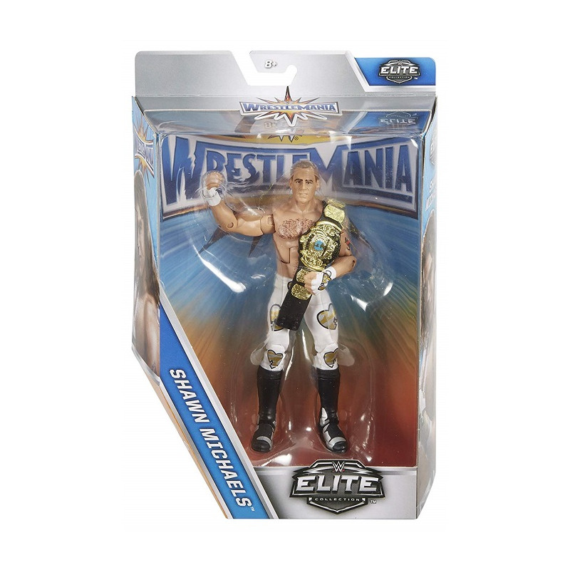Mattel WWE DLX63 Action Figure Personaggio Shaw Michaels Wrestlemania 33