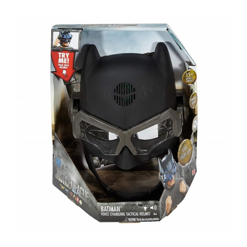 Justice League FGM36 Casco Batman tattico Con Voice Changer
