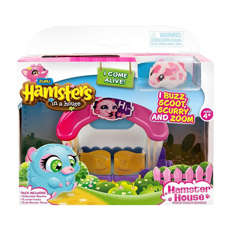 Hamsters In A House 6031571 Playset Casetta con Criceto