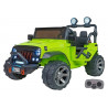 Globo Jeep Fuoristrada Auto Elettrica Con Radiocomando 12 V Colore Verde