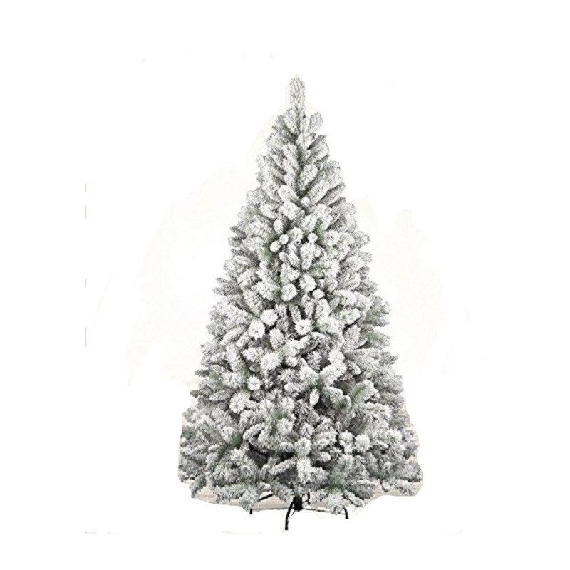 Flora albero di Natale Breeze Innevato Altezza 180 cm