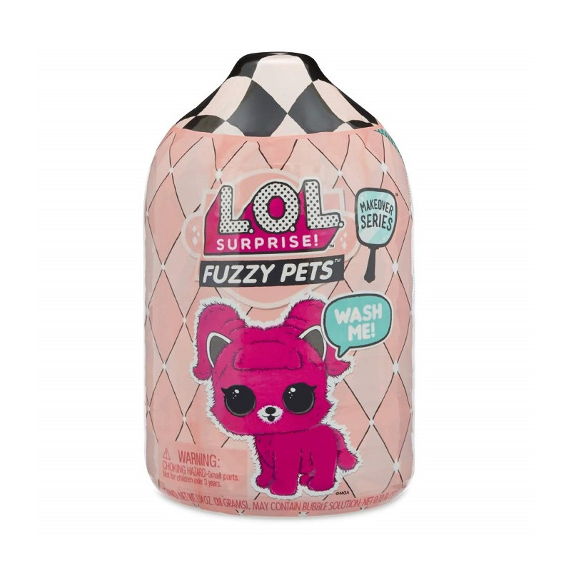Giochi Preziosi Lol Fuzzy Pets Cuccioli Makeover 7 Livelli di Soprese Modelli Assortiti