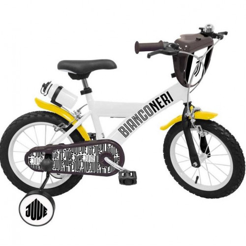 Mondo Bici Bicicletta Juventus per Bambini Taglia 16" con accessori