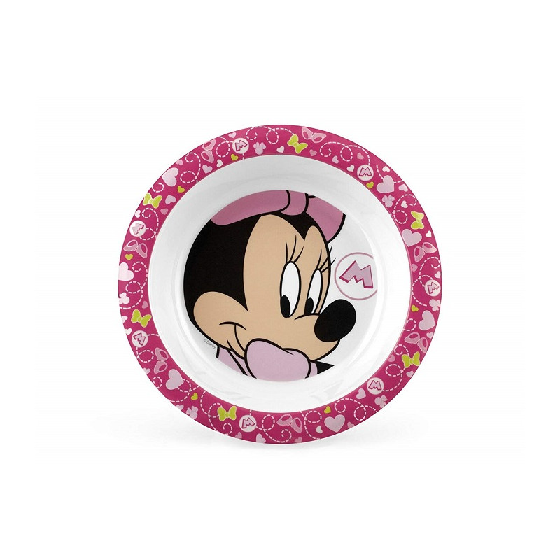 Lulabi Disney Piatto Fondo Minnie 21 cm  Rosa
