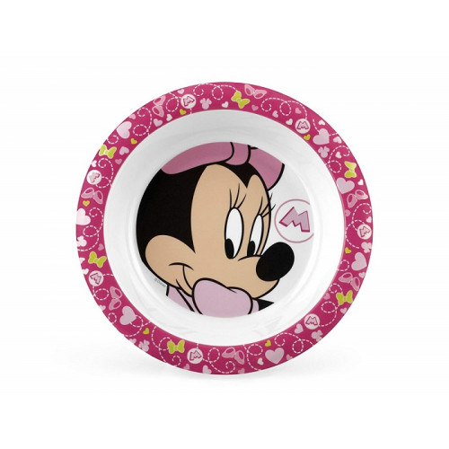 Lulabi Disney Piatto Fondo Minnie 21 cm  Rosa