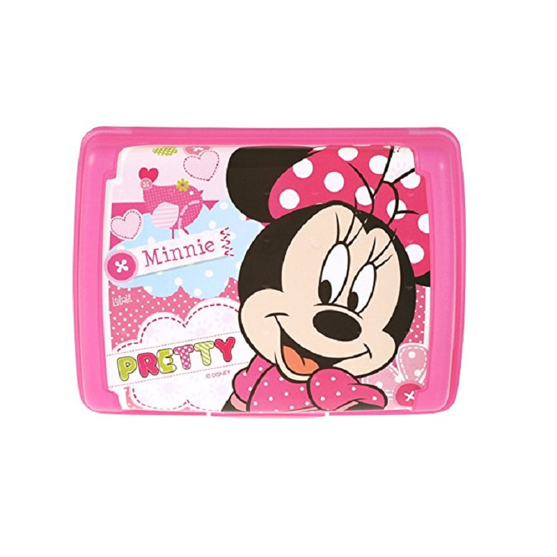 Lulabi Disney Minnie Porta Pranzo Rosa 17 x 13 cm 6.5 h