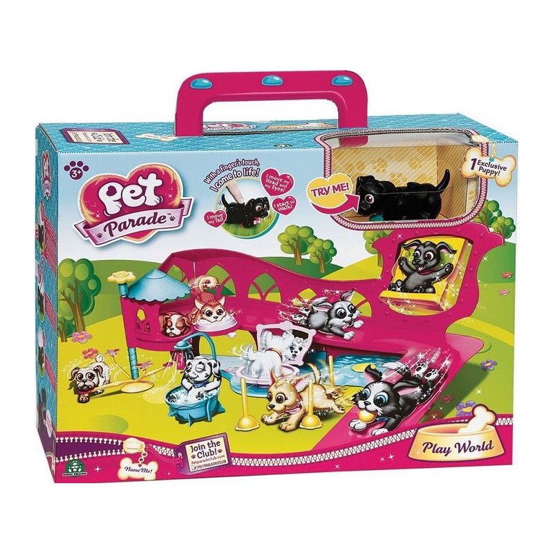 Giochi Preziosi Pet Parade Playset Playworld con Cucciolo Esclusivo