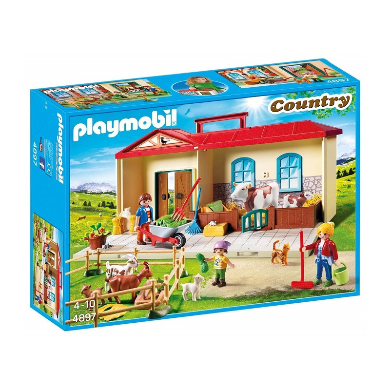 Playmobil 4897 Country Fattoria Valigetta Portatile