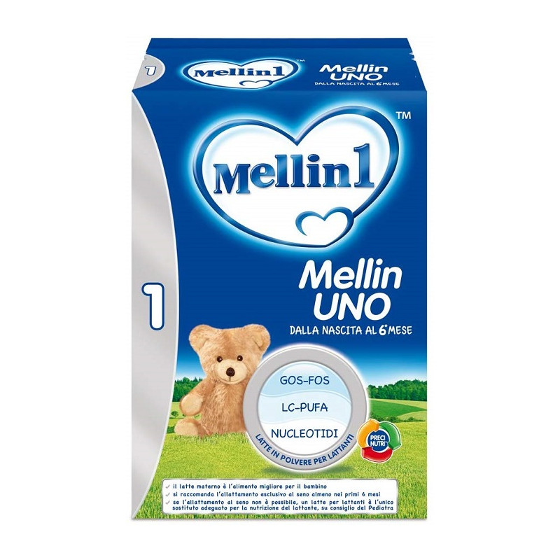 Mellin 1 Latte in Polvere per Lattanti Pacco Scorta 1100 g