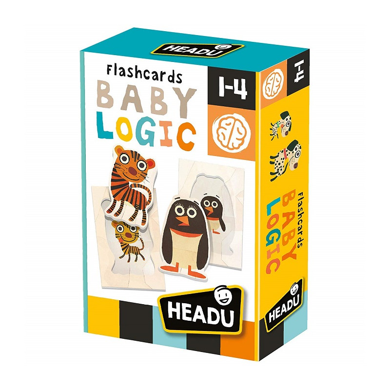 Headu Flashcards Baby Logic  Gioco Educativo per Bambini 1-3 anni
