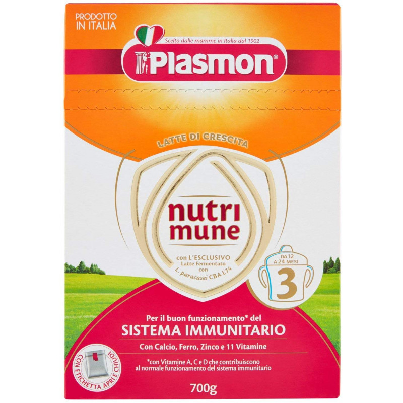 Plasmon Latte in Polvere Nutrimune 3 Sistema Immunitario 700gr