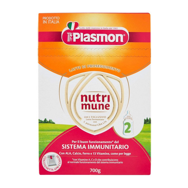 Plasmon Latte Nutrimune 2 in Polvere Confezione da 700gr