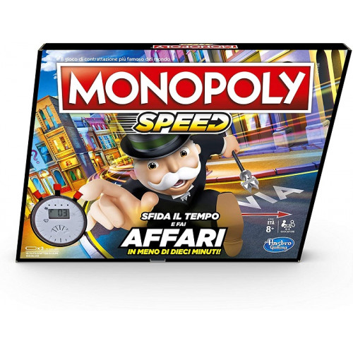 Monopoly Speed Gioco di Società a Tempo