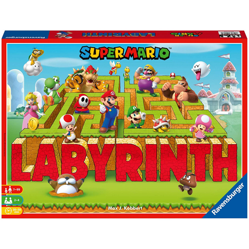 Ravensburger Super Mario Labyrinth Gioco di Società 2-4 Giocatori Età Consigliata 7+
