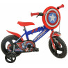Dino Bikes Bici Bicicletta Avengers Capitan America Taglia 12 per Bambino