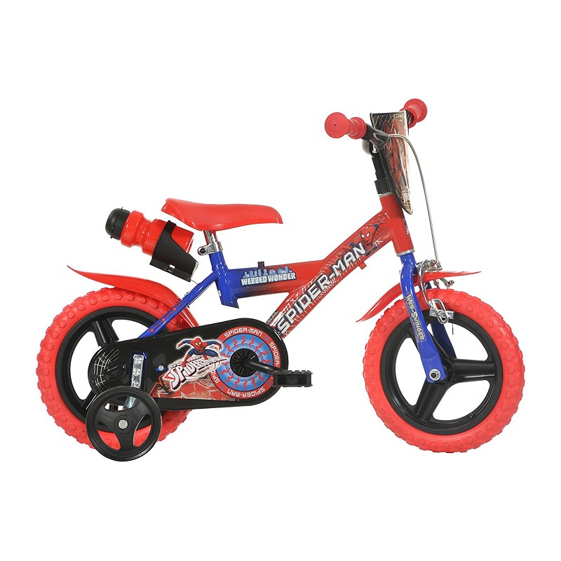 Dino 123 Bicicletta Spiderman 12''
