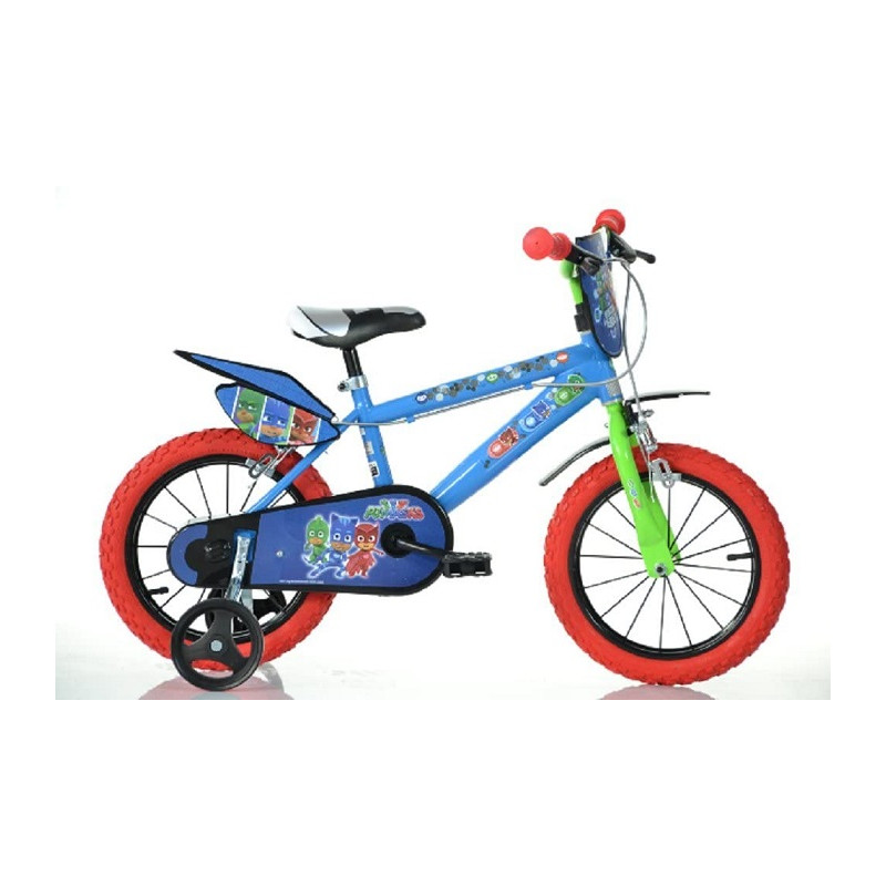 Dino Bikes Bicicletta Pj Masks Taglia 16" 1 velocità per Bambini