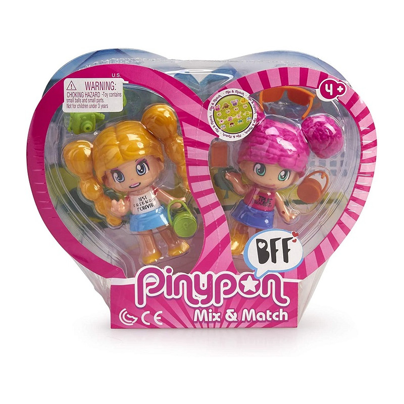 Pinypon Mini Bambole Pack Migliori Amiche
