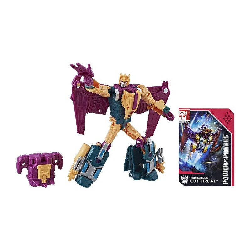 Transformers Generations Power of the Primes Deluxe Terrorcon Cutthroat