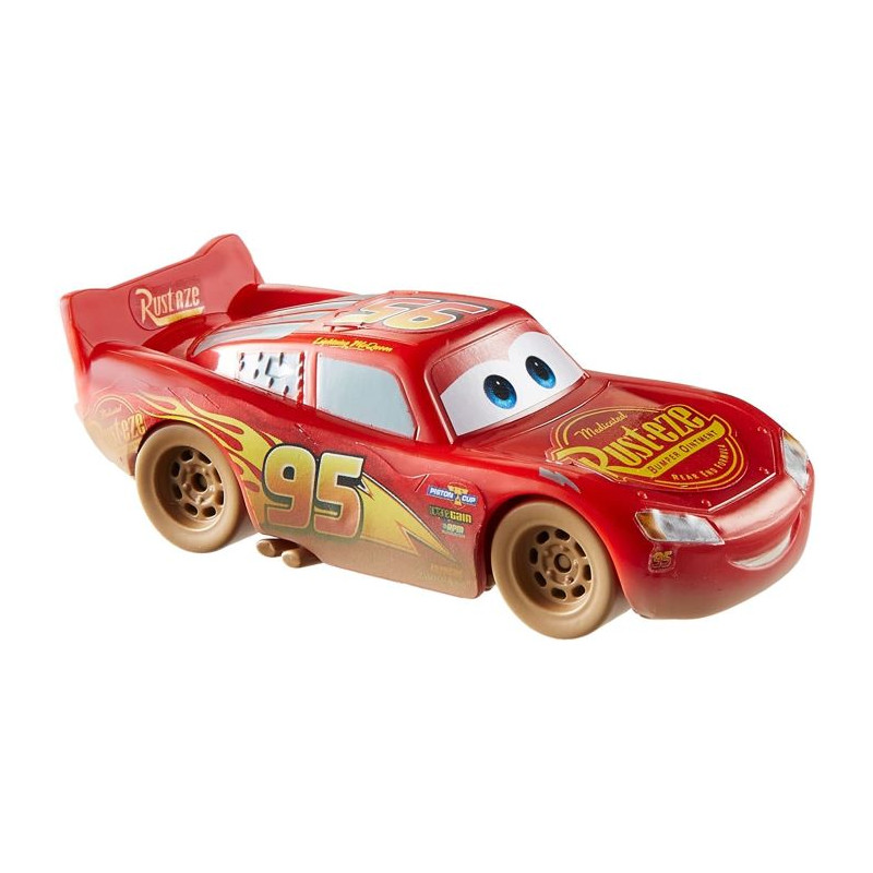 Cars Modellino Mattel Disney Pixar Muddy Lightning McQueen Multicolore Unica